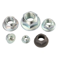 Din6927 Hexagon Metal Locknuts with Flange Pressing Type