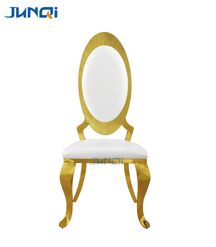 ขายส่งอาหารแต่งงานกลับไปที่เก้าอี้สแตนเลส