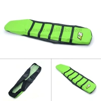 Hot sales Motorcycle rubber vinyl Pro Ribbed Gripper Soft Seat Cover For Kawasaki KX85 KX100 2014-2016 2014-2016