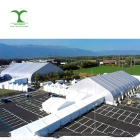 500 seaters church tents aluminum frame TFS marquee tent peach heart shape tent for trade show exhibition sports and event for sale
