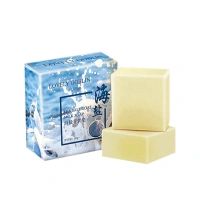 Oem Odm Hot Sale Sea Salt Soap Oil Control Remover Moisturize Face Pores Blackheads Soft Skin Soap