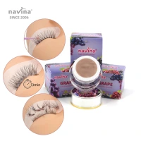 navina Grape sweet cream lash glue remover eyelashes extension glue remove 5g fragrant comfortable glue cream remover
