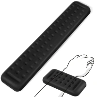 Ergonomic gaming accessories Memory foam wrist rest mouse pad with wrist rest support and keyboard pad