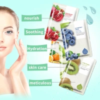 OEM cosmetics Plant Facial Mask Oil Control Blackhead Remover Wrapped Skin Care Face Mask