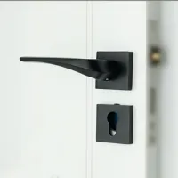 Cerradura de puerta de mortaja de aleación de zinc al por mayor con rosa APS-668