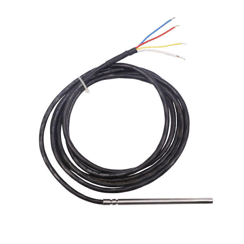 Industrial dual-core 4-wire rtd pt100 k type thermocouple probe ...