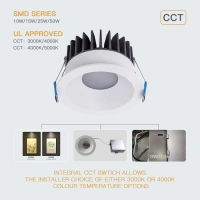 LED DOWNLIGHT SERIES 10W/15W/25W/50W COB/ SMD DIMMABLE CCT RGB high power downlight