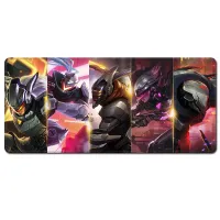 League Of Legends Large Natural Rubber Original Customized Lock Edge PC Computer Gamer LOL Mouse Pad