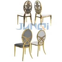 gold dining golden table stackable stainless chair for wedding reception rose gold chair