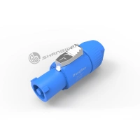 3 pin male power connector indoor use IP44 powercon for LED screen led display