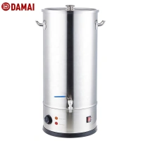 Hotel Electric Hot Water Boiler Stainless Steel Water Urn Catering Tea Maker Beer Equipment Milk Wine Heating Machine