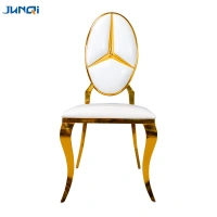 Best price wholesale stainless steel chair golden metal chair hotel furniture for sale