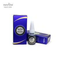 navina false eyelashes glue adhesive 5 sec fast drying long lasting 40 days more safe eyelash glue with customized logo