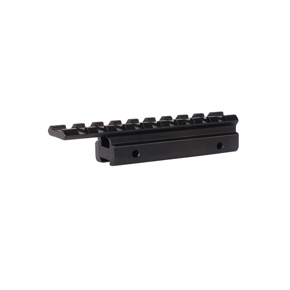 AR15/M4/M16 Extension Picatinny rail 11mm to 20mm adapter See-Through ...