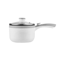 Electric Hot Pot Frying Pan Electric Skillets 1.5L Non-stick Coating Cooker Kitchen Cookware Dormitory Household