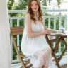 High quality Chiffon nightdress