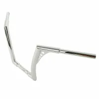 Chrome Drag 12" Rise 1 1/4" Ape Hanger Bar Handlebar For Harley FLST FXST Sportster XL