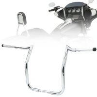 14 inch Rise Bagger Ape Hanger Handlebars For Harley Twin Peaks Softail XL 1200