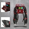 Custom Motorcycle Predator Helmet Full Face Carbon Fiber Cafe Racer Old School