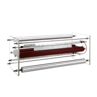 HW-GF cheap corona treatment frame open type with organic glass station
