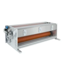 HW-LXF double sided closed type corona treatment station upward open with stainless steel or aluminum cover