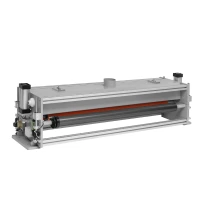 HW-ACFS closed type stainless steel corona processing station single sided with cylinder and ozone emissions