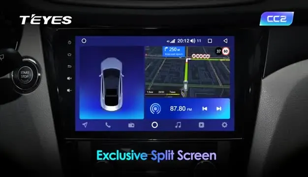 TEYES CC2 For Renault Logan I Sandero Lada Lergus Dacia Car Radio  Multimedia Video Player Navigation GPS Android  2 din dvd -  