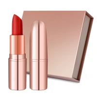 High Quality Matte Lipstick Waterproof Long Lasting 8 pcs set Color Cosmetic Romantic lipstick for wholesale