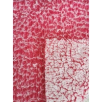 Back side printed sherpa 1.5m×230GSM wholesale weaving embryo dyeing specifications are provided on deman