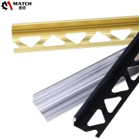 Hot Sale Aluminum Tile Edge Protection Trim Stainless Steel Ceramic Tile Trim