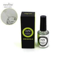 Remover de pegamento líquido Navina para pestañas Glue de extensión 15 ml/botella