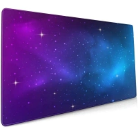 40x90cm Custom Print Logo Colorful Space Nebula Gaming Keyboard Pad Multi-Size Mouse Pad