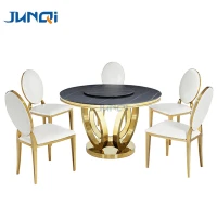 Party tables and chairs golden table luxury hotel chair chiavari cushion
