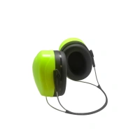 Wholesale Neck Banded Earmuffs Noise Cancelling Passive Folding Working ABS Cups Ear mufs