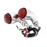 Hot Sale 2pcs Bullet Universal Motorcycle LED Turn Signal Light 8mm Indicator Lamp Custom