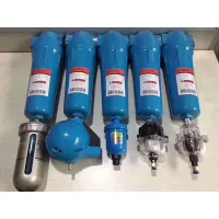 Industrial Precision Air Filter Hanksion Filters High Quality Water, Oil and Dust Removal, Air Line Filter, Oil-Water Separation
