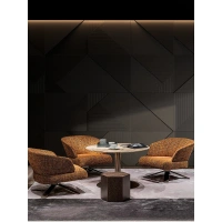 Italiano único sofá e cadeira leve luxo moderno minimalista combinação quarto chaise lounge