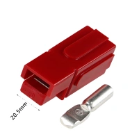 High quality unipolar connector 180A amp plug aderson style socket cable coupling for battery solar electrical bicycle car