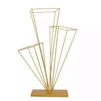 Outdoor wedding metal flower frame party flower stand stainless steel frame for wedding