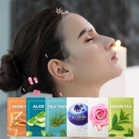 private label skin care products natural plant beauty face mask moisturizing facial mask