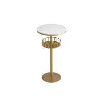 2022 Customizable Modern Luxury Design Nordic Vintage Metal Bar Furniture Cushioned Seat High Bar
