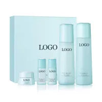 Wholesale Private Label Skincare Set Organic Moisturizing Soothing Calming Relief Anti Aging Skin Care Set