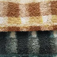 Printed dyed teddy fleece wholesale weaving embryo dyeing specifications are provided on deman