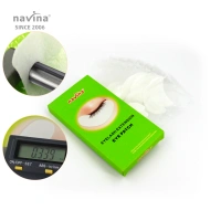 navina 10pairs Eyelash Extension Paper Patches Grafted Eye Stickers Eyelash Under Eye Pads Eye Sticker Tips Patch
