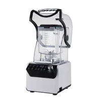 2L Nutrition Blender Fruit Juicer Commercial Powerful Blender with Sound Cover Professional Smoothie Blender
