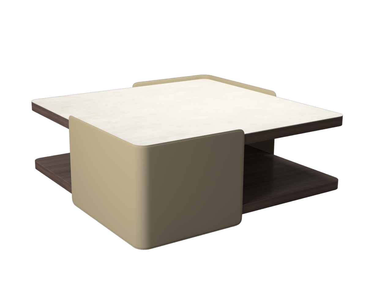 Italian minimalist light luxury slate coffee table