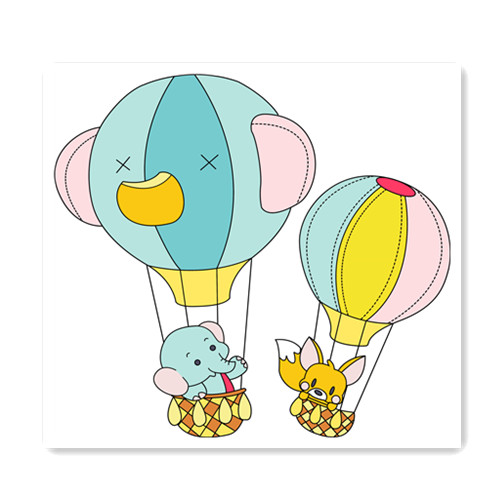 Colour Machine Paint Wall Painting For Kids Drawing Set Canvas Print