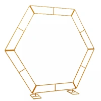 Wholesale wedding gold metal arch creative arch stand high quality wedding decoration