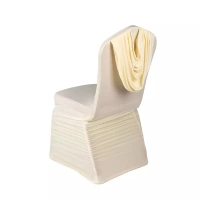 Wedding chair cover wholesale fashion hotel banquet chair decoration chair cover for sale