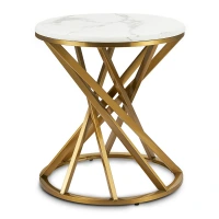 Coffee table custom high quality new style cake display table for wedding with marble